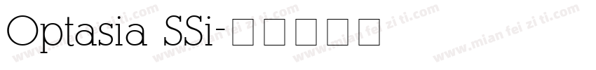 Optasia SSi字体转换